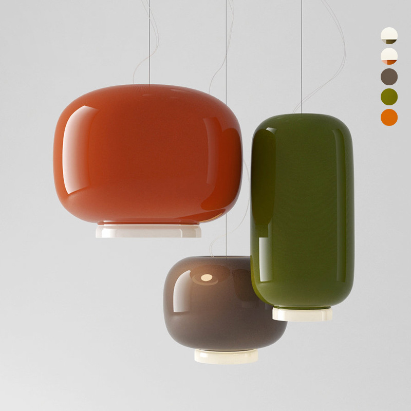 Interior Design Hall - MZISOSOD イタリアデザインガラスペンダントライトモダンレストランバーカウンターコーヒーショップベッドサイドインテリア装飾照明用