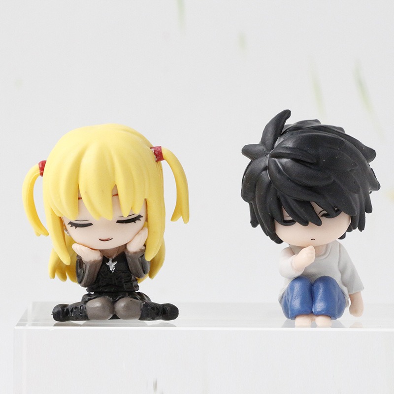 Interior Design Mockup - かわいい漫画キャラクターミニフィギュア、車内装飾、デスクトップディスプレイ、コレクタブルアニメフィギュア