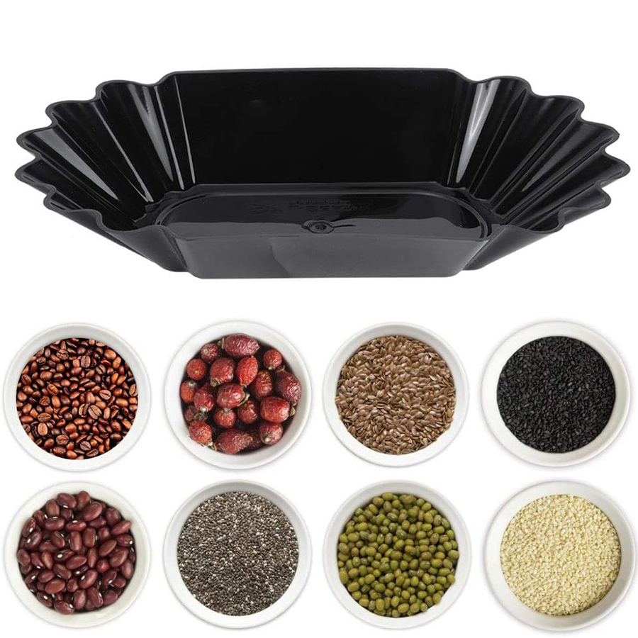 Travertine Tray Oval - コーヒー豆サンプルトレイ コーヒー豆ディスプレイディッシュ オーバルサンプルトレイ 収納容器 家庭用多機能サービングトレイ