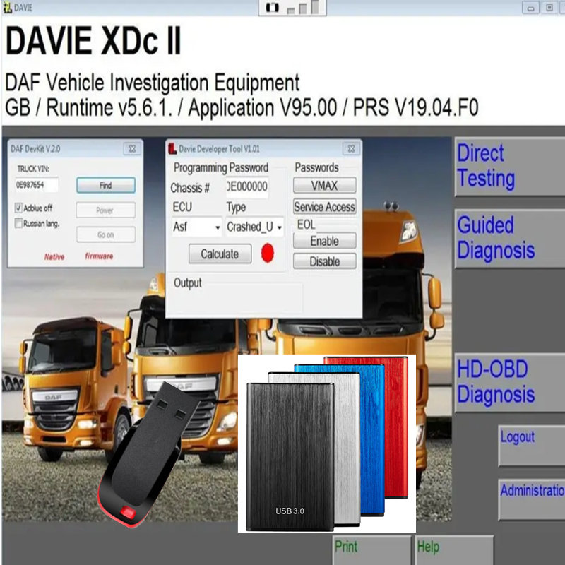 Interior Design Software - 最新の2025年版DAF Davie Runtime 5.6.1 2019、パッカーおよびDAFエンジン診断ソフトウェア