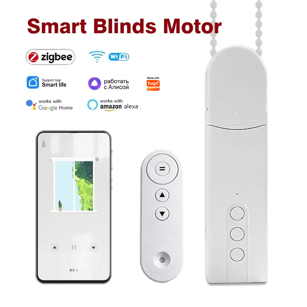 Interior Design Software - Zigbeeスマートブラインドモーター Wifi自動電動ローラーシャッター アプリ制御カーテン駆動装置 AlexaとGoogleアシスタント対応