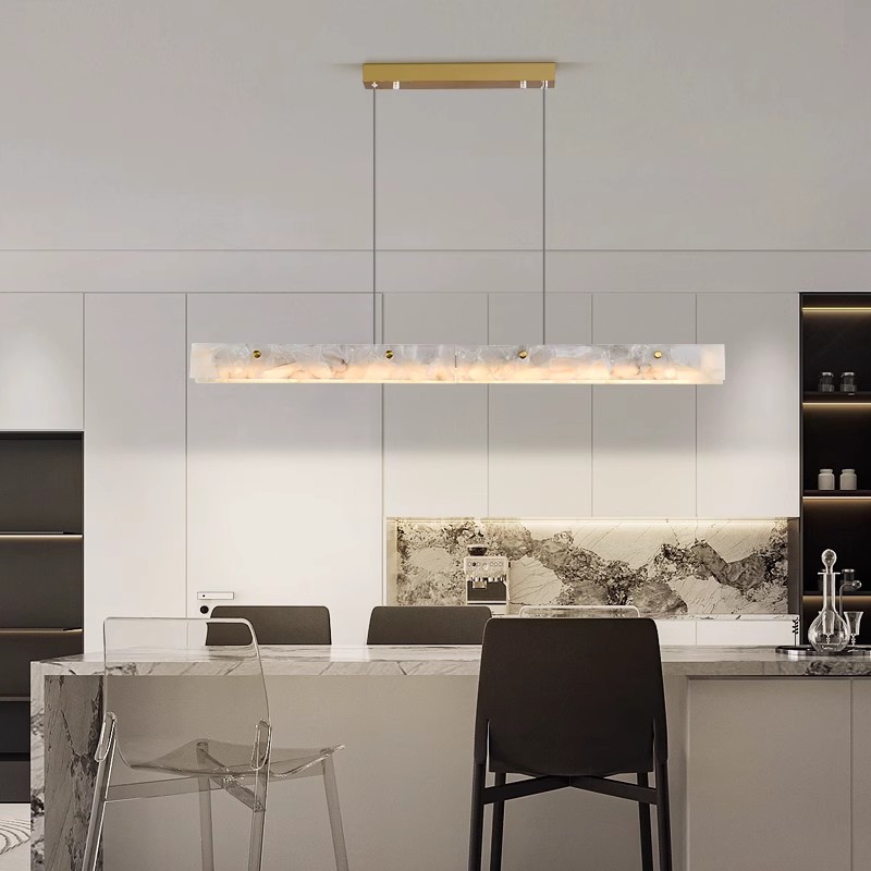 ポストモダン大理石ロングペンダントライト装飾ダイニングテーブ - Interior Design Hall のレビューと価格