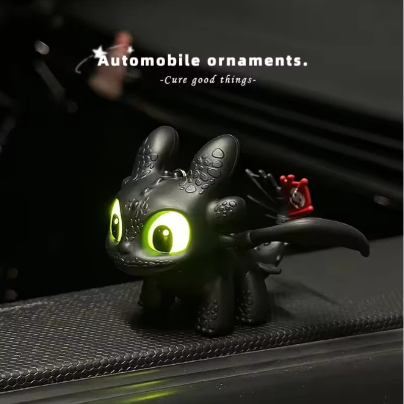 本物のかわいい光る歯のない車内装飾品、ナイトフューリーウィン - Interior Design Mockup のレビューと価格