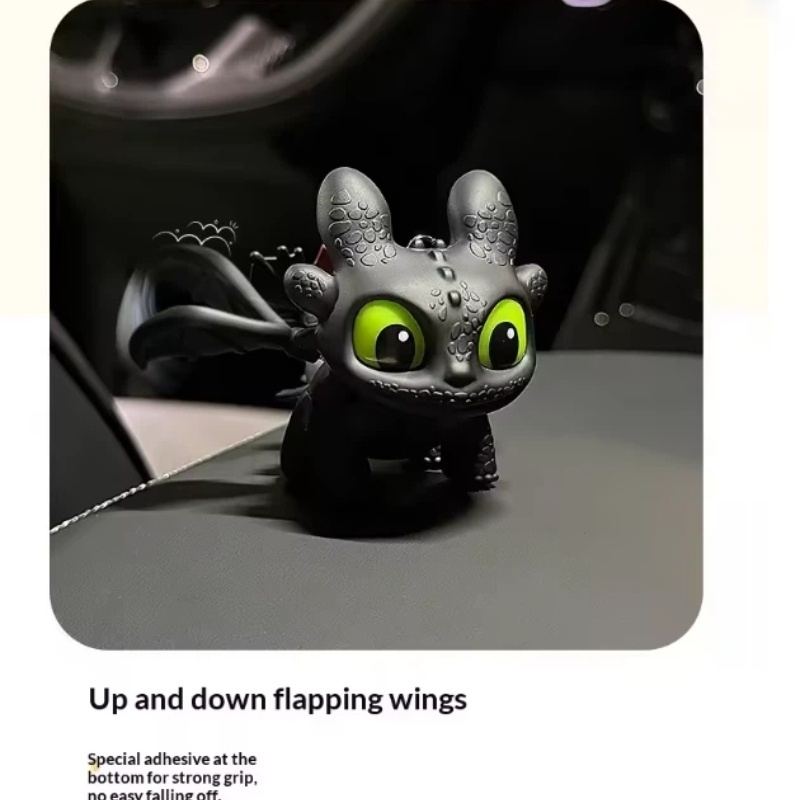 本物のかわいい光る歯のない車内装飾品、ナイトフューリーウィン - Interior Design Mockup のレビューと価格