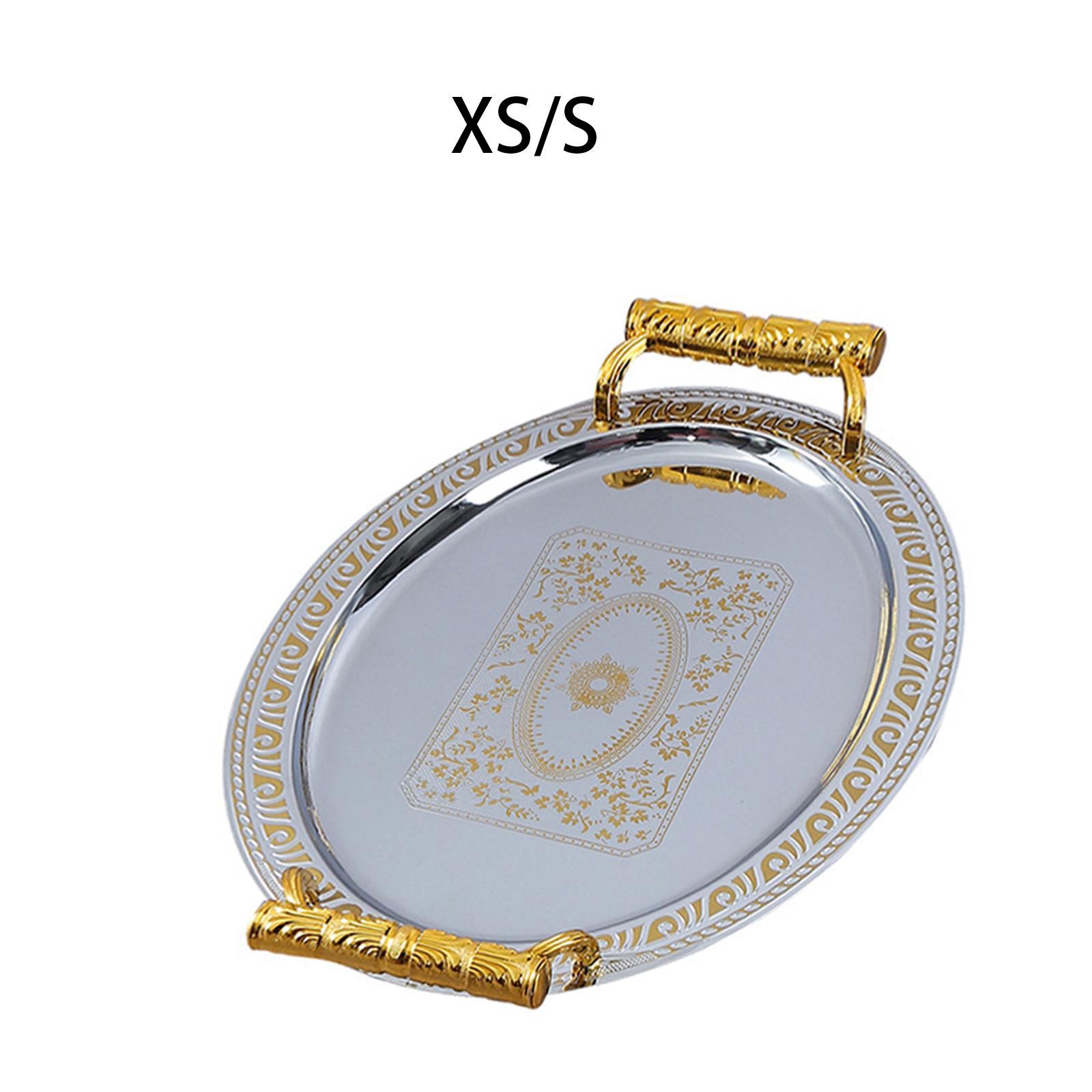 ステンレス鋼の装飾的な多機能サービングトレイ,楕円形のフード - Travertine Tray Oval のレビューと価格