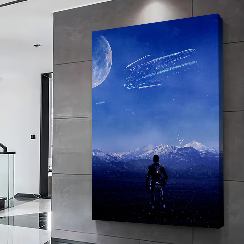 マスエフェクト アンドロメダ ポスター カスタマイズ可能なプ - Interior Design Modern のレビューと価格