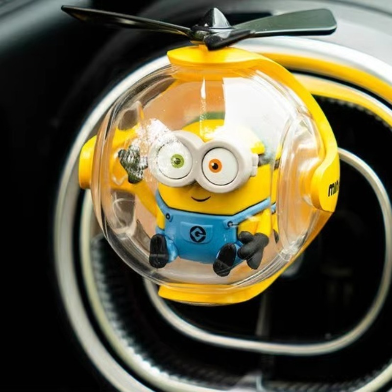 ミニオン風車用芳香剤、かわいい漫画風車用香水クリップ、クリエ - Interior Design Mockup のレビューと価格