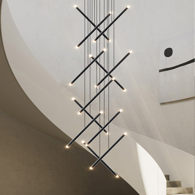 モダンなデザインの吊り下げ式LEDシーリングライト,室内照明 - Interior Design Hall のレビューと価格