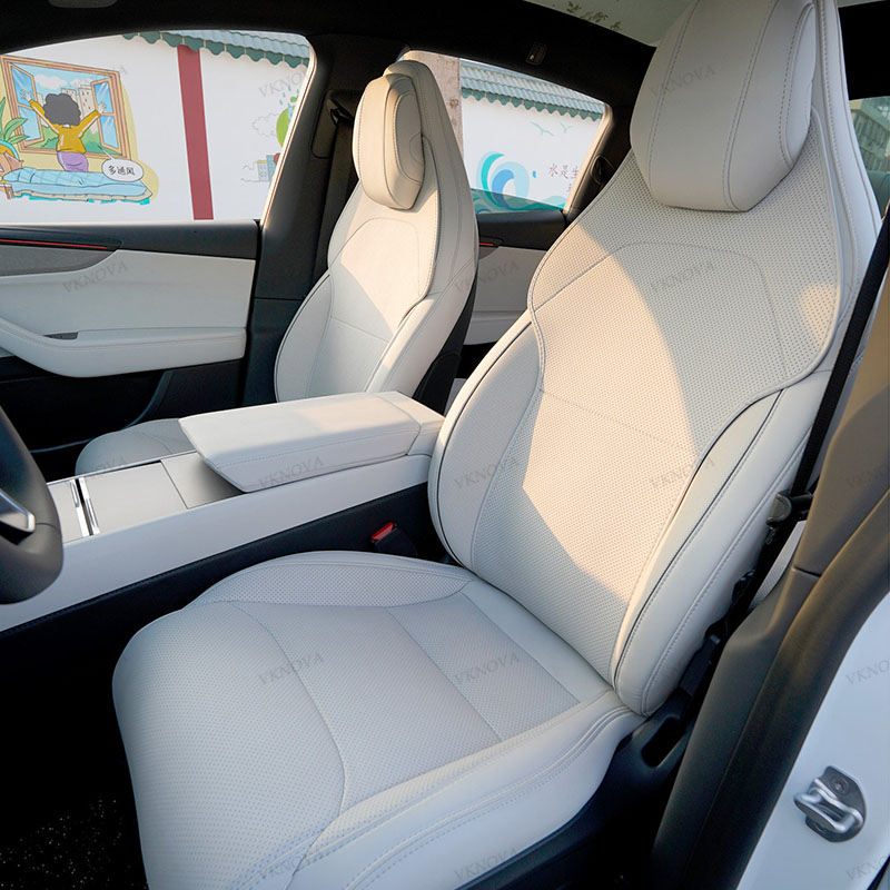 テスラモデル YL 2026 カーシートカバーナッパレザー  - Interior Design Mockup のレビューと価格