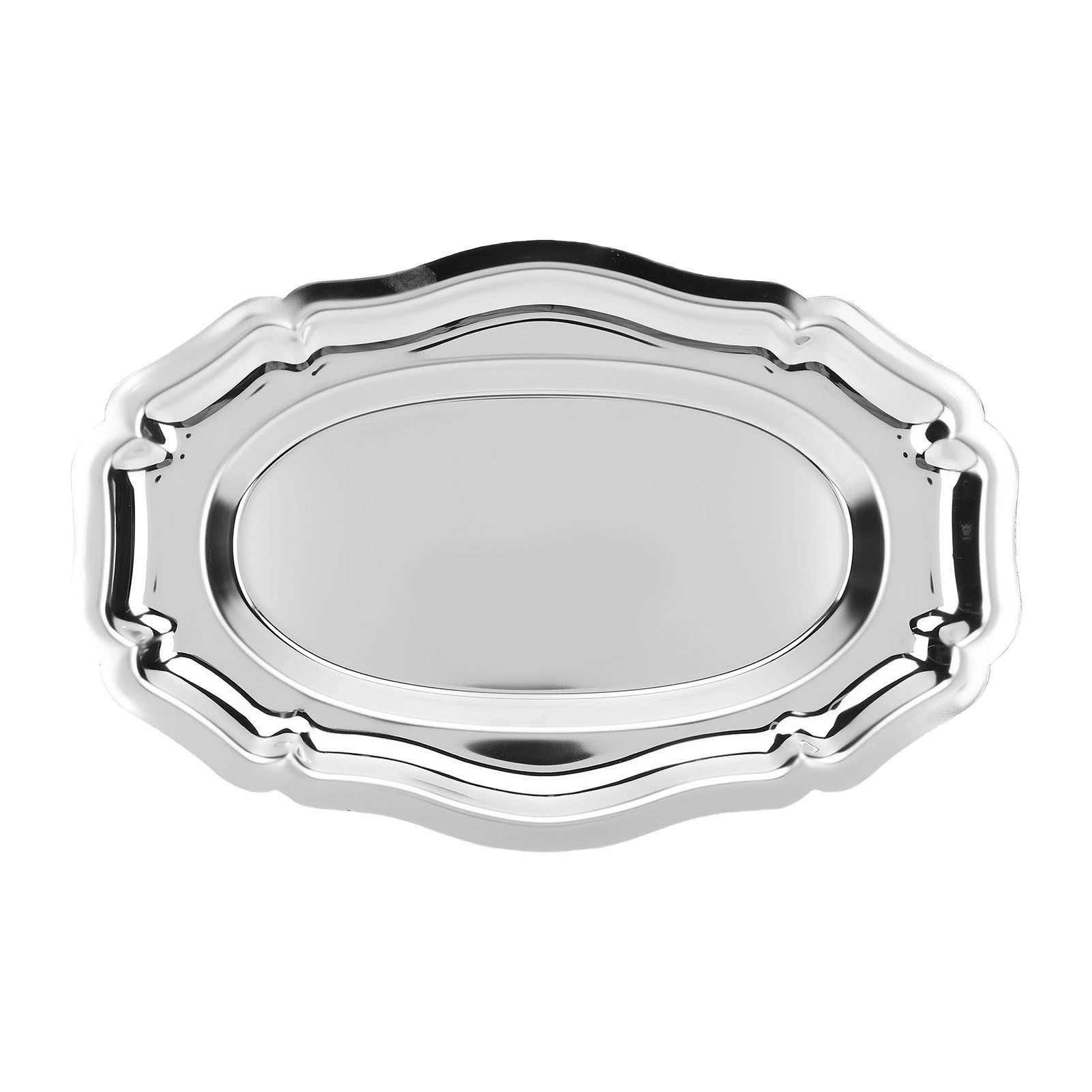 サービングトレイ 304ステンレス鋼 デザートプレート 多目 - Travertine Tray Oval のレビューと価格