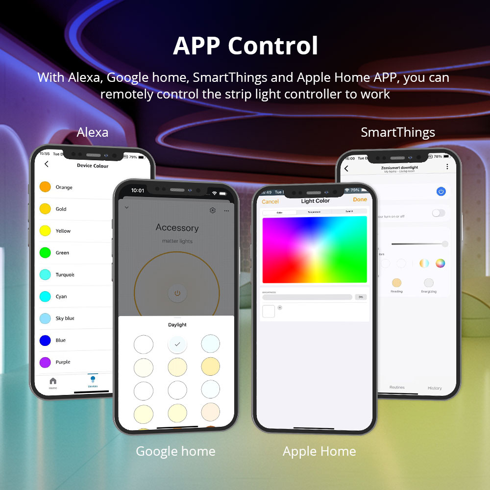 Zemismart Matter LEDライトストリップドラ - Interior Design Software のレビューと価格