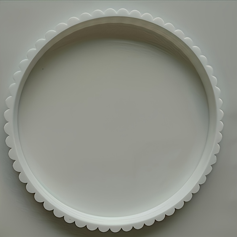 白い丸い波型コーヒーテーブルトレイ、モダンな装飾的なセンター - Travertine Tray Oval のレビューと価格
