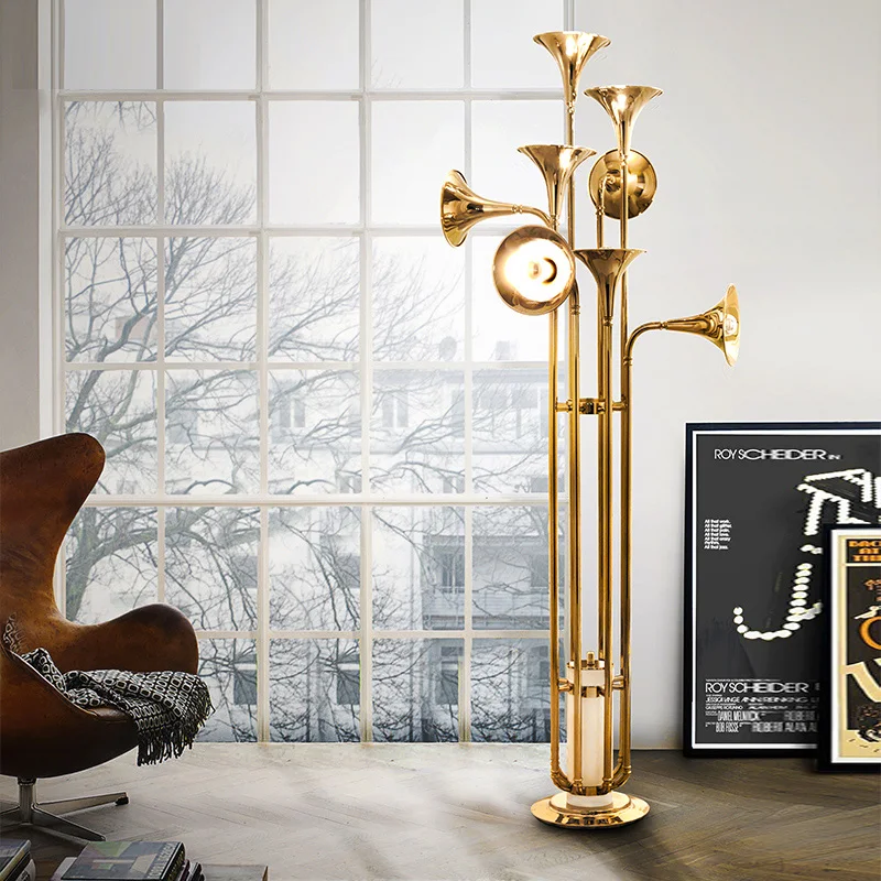 北欧トランペットペンダントランプキッチンレストランボードリビ - Interior Design Hall のレビューと価格
