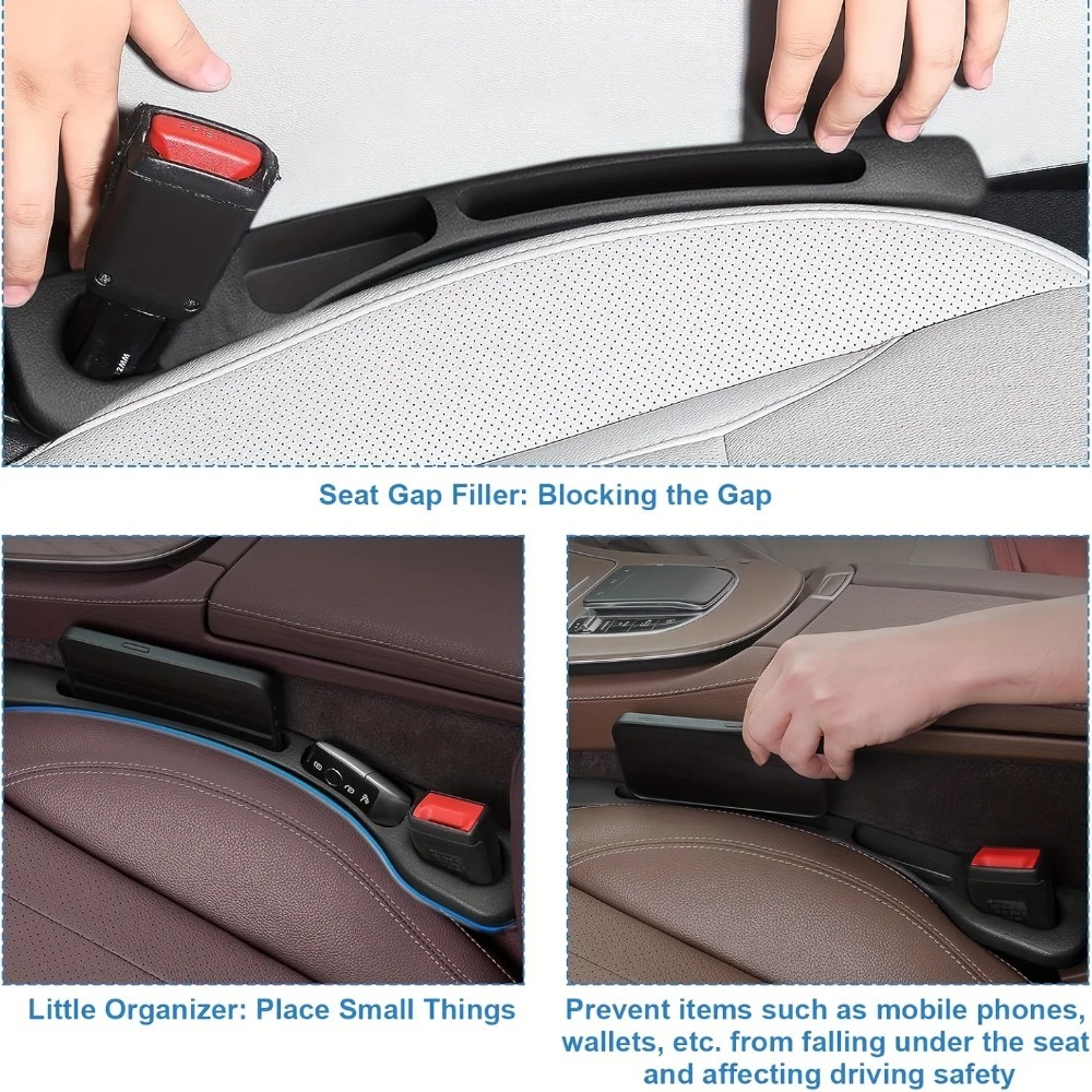 2個入り 車用シート隙間収納オーガナイザー、PU防水シート隙 - Interior Design Mockup のレビューと価格
