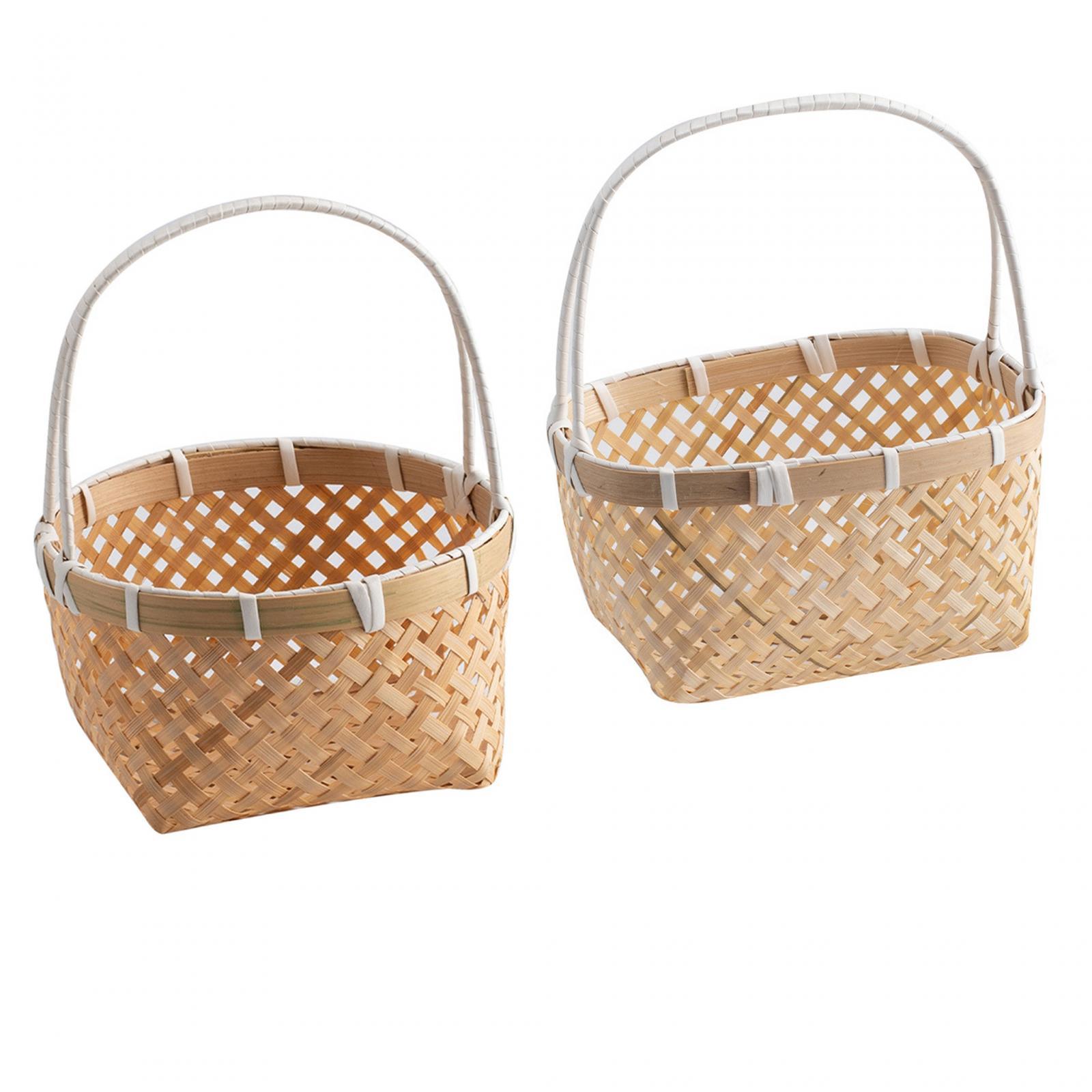 多目的織りバスケット ハンドル付き 朝食用パン皿 キッチンフ - Rattan Tray Handle のレビューと価格