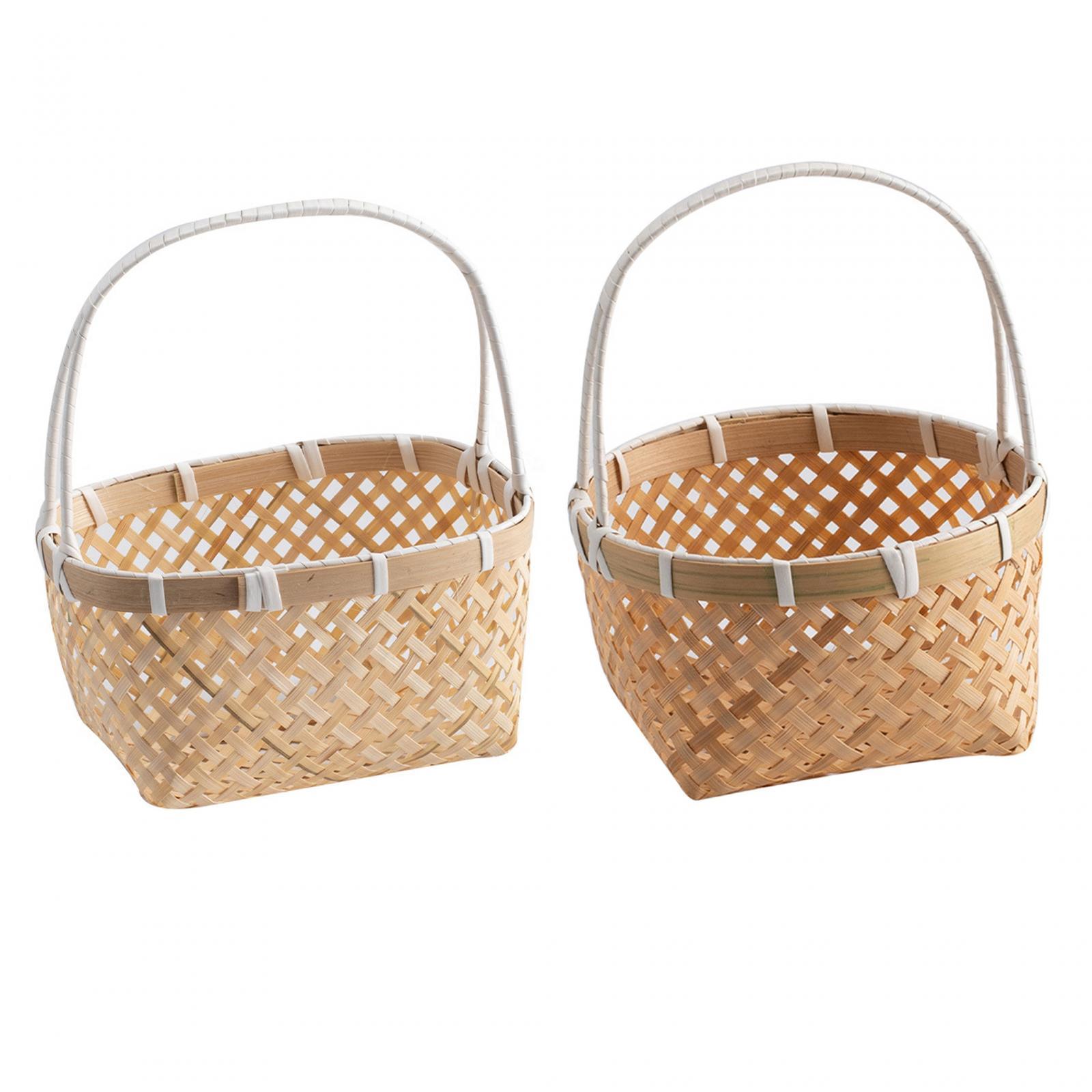 多目的織りバスケット ハンドル付き 朝食用パン皿 キッチンフ - Rattan Tray Handle のレビューと価格